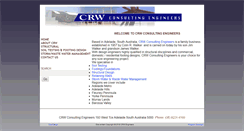 Desktop Screenshot of crwengineers.com.au